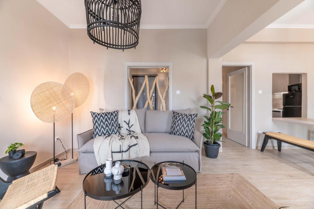 Apartmán Minimal Retreat W/ Watercoloured Sunset View Pireus Exteriér fotografie
